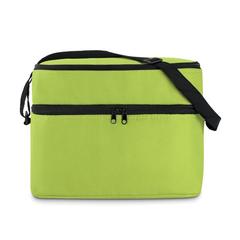Vue Sac isotherme 2 compartiments - Casey de couleur vert| Krokrodeal