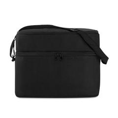 Vue Sac isotherme 2 compartiments - Casey de couleur noir| Krokrodeal