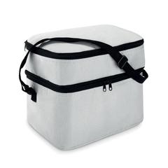 Vue Sac isotherme 2 compartiments - Casey de couleur blanc| Krokrodeal