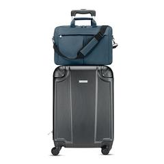 Vue Sac ordi adaptable trolley - Stockholm de couleur bleu| Krokrodeal