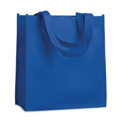 Vue Shopping bag en non tissé - Apo bag de couleur bleu| Krokrodeal