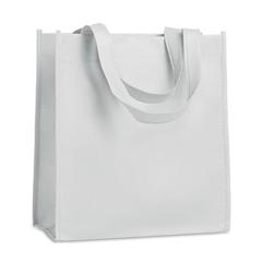 Vue Shopping bag en non tissé - Apo bag de couleur blanc| Krokrodeal