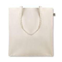 Vue Sac en coton bio 105 gr - Organic cottonel de couleur marron| Krokrodeal