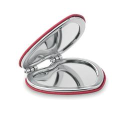 Vue Miroir en cœur, en PU - Glow heart de couleur rouge| Krokrodeal