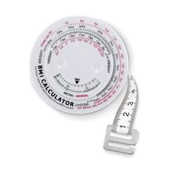 Vue Mètre mesureur avec BMI - Measure it de couleur blanc| Krokrodeal