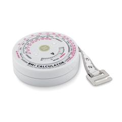 Vue Mètre mesureur avec BMI - Measure it de couleur blanc| Krokrodeal