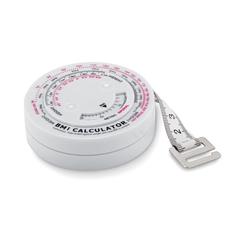 Vue Mètre mesureur avec BMI - Measure it de couleur blanc| Krokrodeal