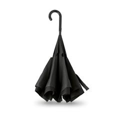 Vue Parapluie fermeture réversible - Dundee de couleur noir| Krokrodeal