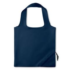 Vue Sac shopping pliable - Fresa de couleur bleu| Krokrodeal