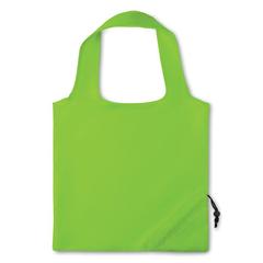Vue Sac shopping pliable - Fresa de couleur vert| Krokrodeal