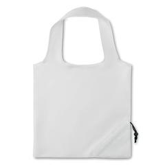 Vue Sac shopping pliable - Fresa de couleur blanc| Krokrodeal