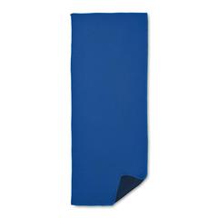 Vue Serviette sport absorbante - Taoru de couleur bleu| Krokrodeal