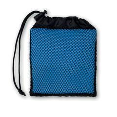 Vue Serviette de sport absorbant - Tuko de couleur bleu| Krokrodeal