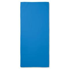 Vue Serviette de sport absorbant - Tuko de couleur bleu| Krokrodeal