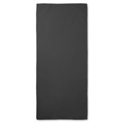 Vue Serviette de sport absorbant - Tuko de couleur noir| Krokrodeal