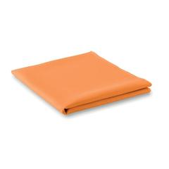 Vue Serviette de sport absorbant - Tuko de couleur orange| Krokrodeal