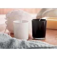 Vue Bougie dans un verre - Selight de couleur noir| Krokrodeal