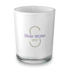 Vue Bougie dans un verre - Selight de couleur blanc| Krokrodeal