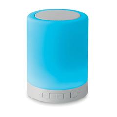 Vue Haut-parleur sans fil ambiance - Tatchi de couleur blanc| Krokrodeal