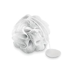 Vue Fleur de douche - Puf de couleur blanc| Krokrodeal