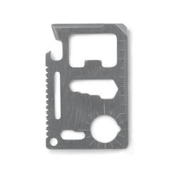 Vue Multi-outils de poche - Toolie de couleur noir| Krokrodeal