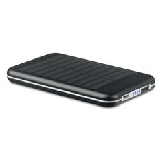 Vue Powerbank solaire 4000mAh - Solarflat de couleur noir| Krokrodeal
