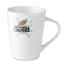 Vue Mug porcelaine 250 ml - Rome de couleur blanc| Krokrodeal