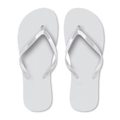 Vue Tongs PE - Honolulu de couleur blanc| Krokrodeal