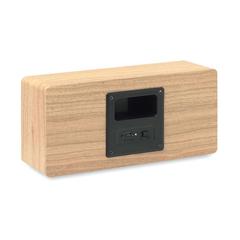 Vue Haut-parleur sans fil 2x3W - Sonictwo de couleur marron| Krokrodeal