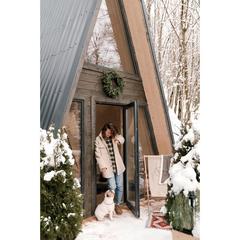 Vue Couverture PP / sherpa - Zermatt de couleur gris| Krokrodeal