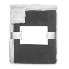Vue Couverture PP / sherpa - Zermatt de couleur gris| Krokrodeal