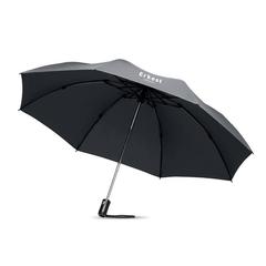 Vue Parapluie réversible pliable - Dundee foldable de couleur gris| Krokrodeal
