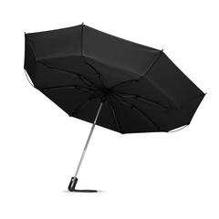 Vue Parapluie réversible pliable - Dundee foldable de couleur noir| Krokrodeal