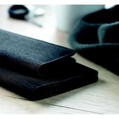 Vue Support de passeport 2 tons - Shieldoc de couleur noir| Krokrodeal