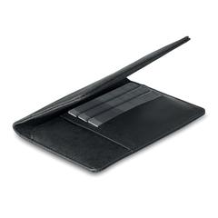 Vue Support de passeport 2 tons - Shieldoc de couleur noir| Krokrodeal