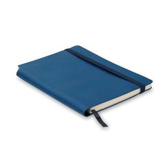 Vue Carnet A5 en PU - Softnote de couleur bleu| Krokrodeal