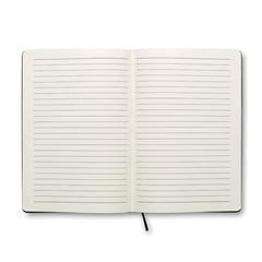Vue Carnet A5 en PU - Softnote de couleur noir| Krokrodeal