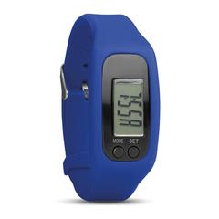 Vue Bracelet podomètre - Bratara de couleur bleu| Krokrodeal