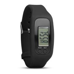 Vue Bracelet podomètre - Bratara de couleur noir| Krokrodeal