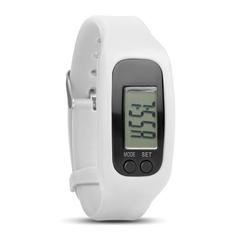 Vue Bracelet podomètre - Bratara de couleur blanc| Krokrodeal