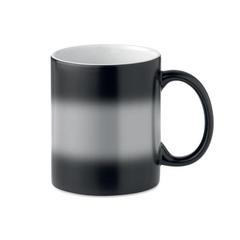 Vue Mug noir sublimation 300ml - Sublidark de couleur noir| Krokrodeal