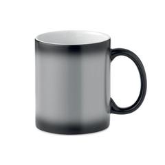 Vue Mug noir sublimation 300ml - Sublidark de couleur noir| Krokrodeal