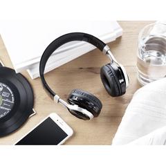 Vue Casque audio sans fil - New orleans de couleur noir| Krokrodeal