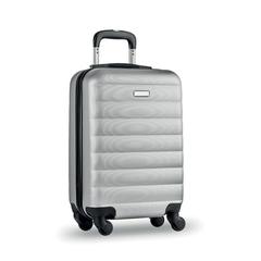 Vue Trolley rigide - Budapest de couleur gris| Krokrodeal
