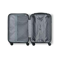 Vue Trolley rigide - Budapest de couleur gris| Krokrodeal