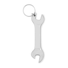 Vue Porte-clés décapsuleur - Wrenchy de couleur gris| Krokrodeal