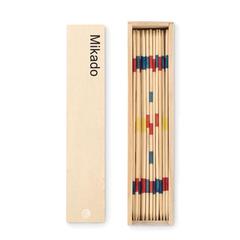 Vue Jeu de mikado - Mini mikado de couleur marron| Krokrodeal