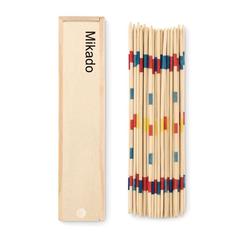 Vue Jeu de mikado - Mini mikado de couleur marron| Krokrodeal