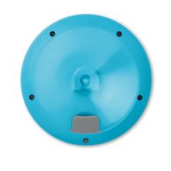 Vue Haut parleur de douche - Douche de couleur bleu| Krokrodeal