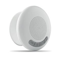 Vue Haut parleur de douche - Douche de couleur blanc| Krokrodeal